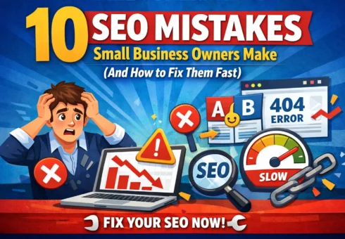 10 SEO Mistakes Small Business Owners Make